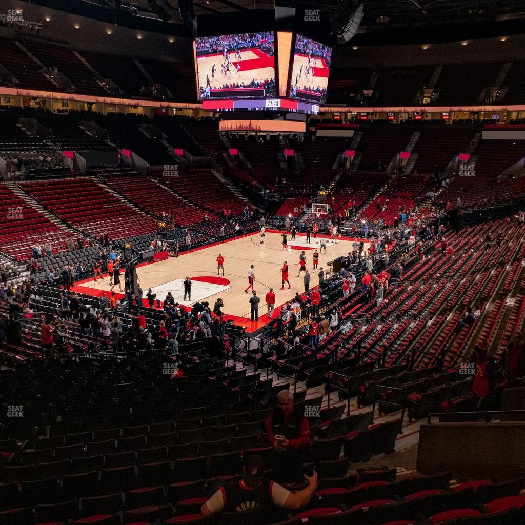 Moda Center - Section 206 Seat View
