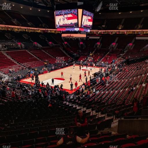 Moda Center - Section 206 Seat View
