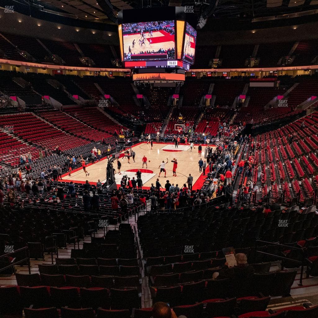 Moda Center - Section 207 Seat View