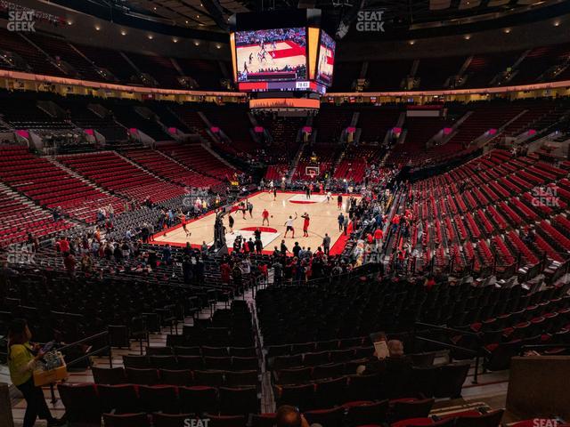 Moda Center - Section 207 Seat View