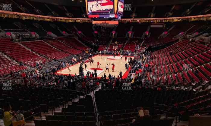 Moda Center - Section 207 Seat View