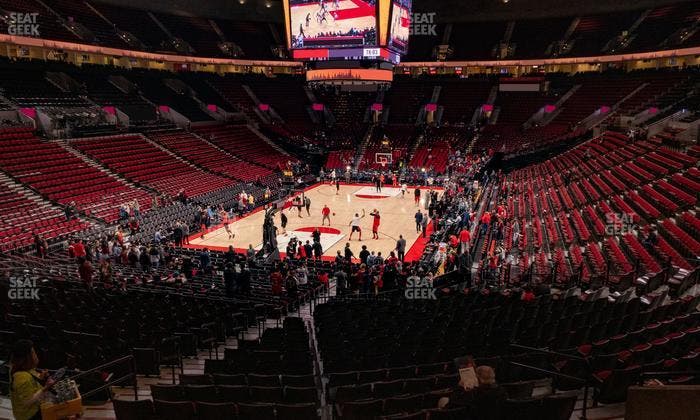 Moda Center - Section 207 Seat View