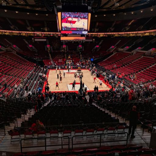 Moda Center - Section 209 Seat View