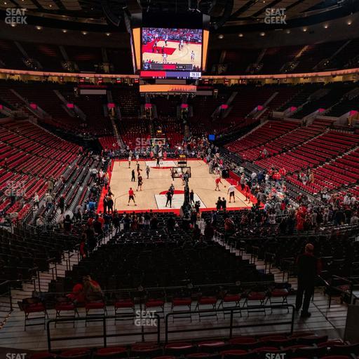 Moda Center - Section 209 Seat View