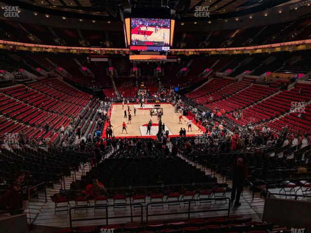 Moda Center - Section 209 Seat View