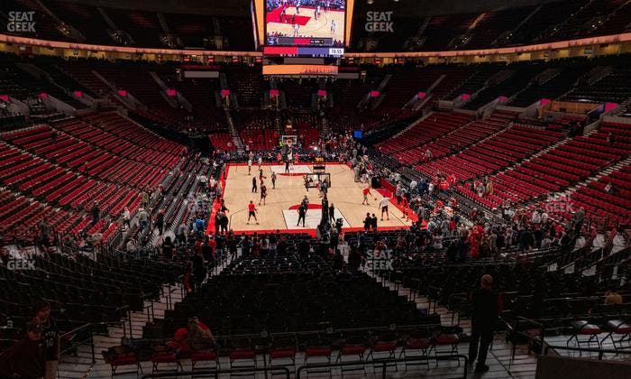 Moda Center - Section 209 Seat View