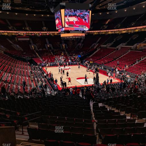 Moda Center - Section 210 Seat View