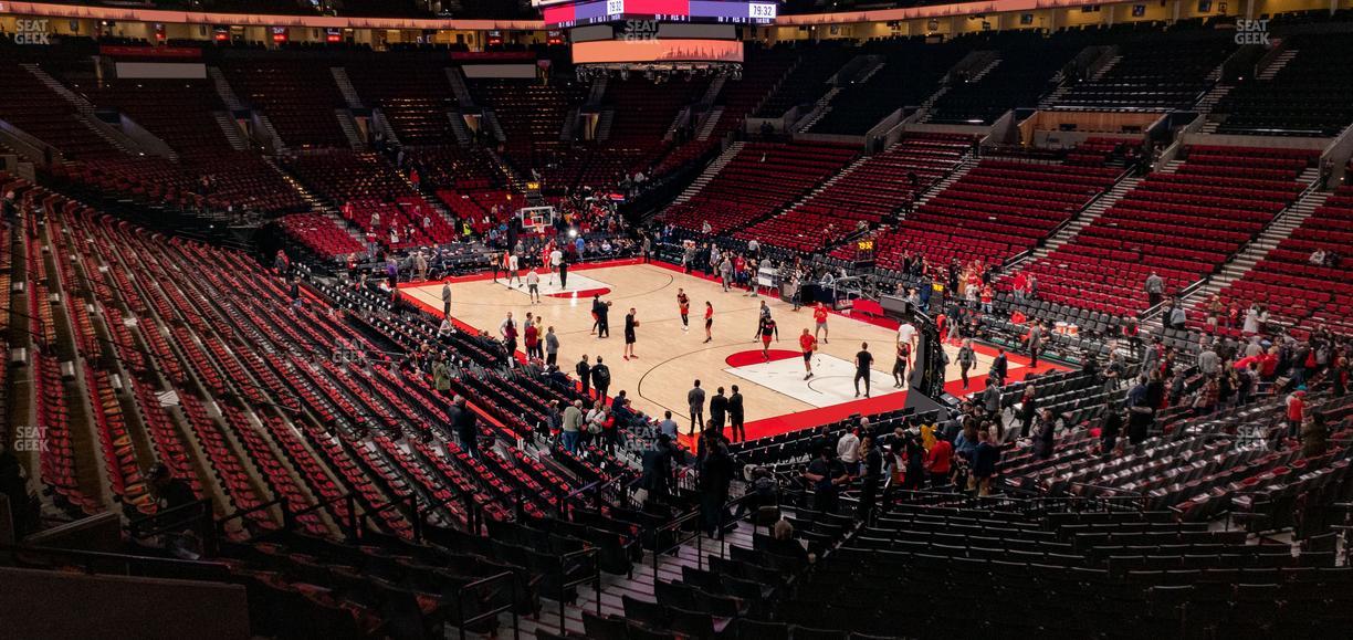 Moda Center - Section 211 Seat View