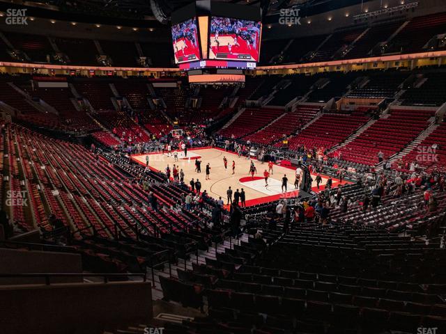 Moda Center - Section 211 Seat View