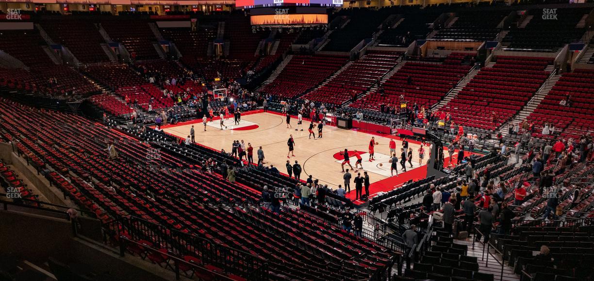 Moda Center - Section 212 Seat View