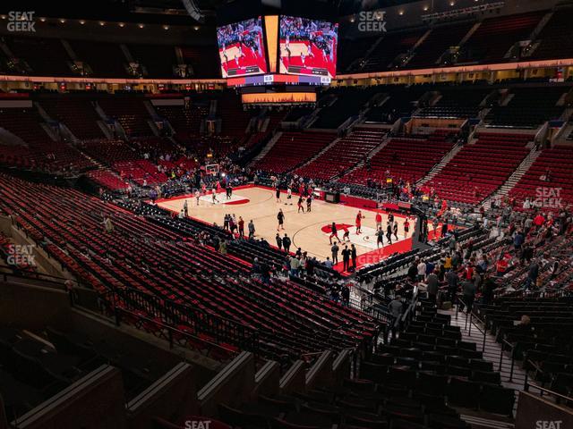 Moda Center - Section 212 Seat View
