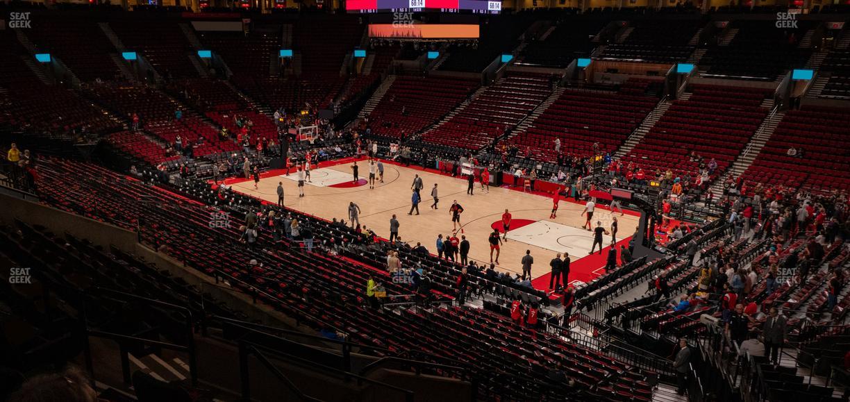 Moda Center - Section 213 Seat View