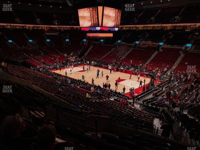 Moda Center - Section 213 Seat View