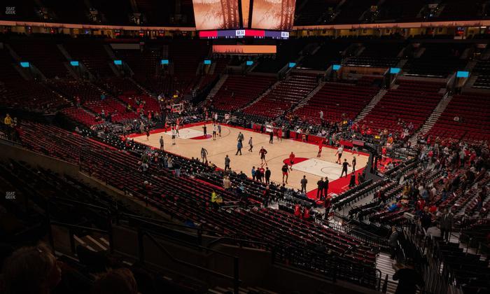 Moda Center - Section 213 Seat View