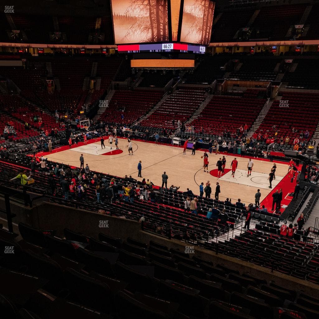 Moda Center - Section 214 Seat View