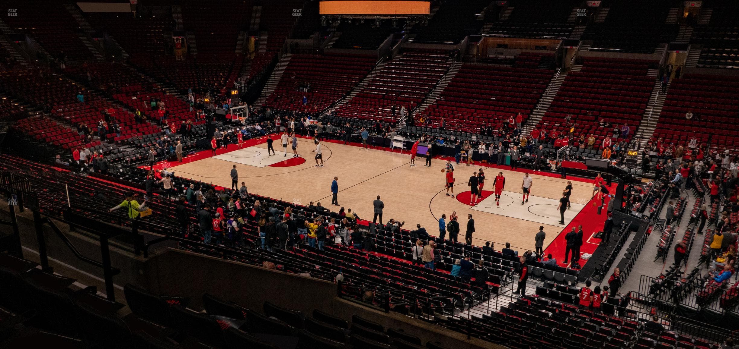 Moda Center - Section 214 Seat View