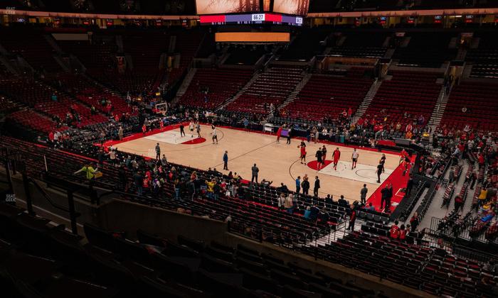 Moda Center - Section 214 Seat View
