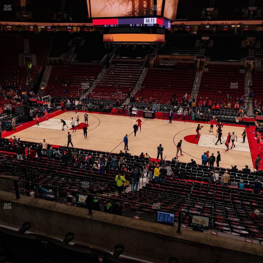 Moda Center - Section 215 Seat View