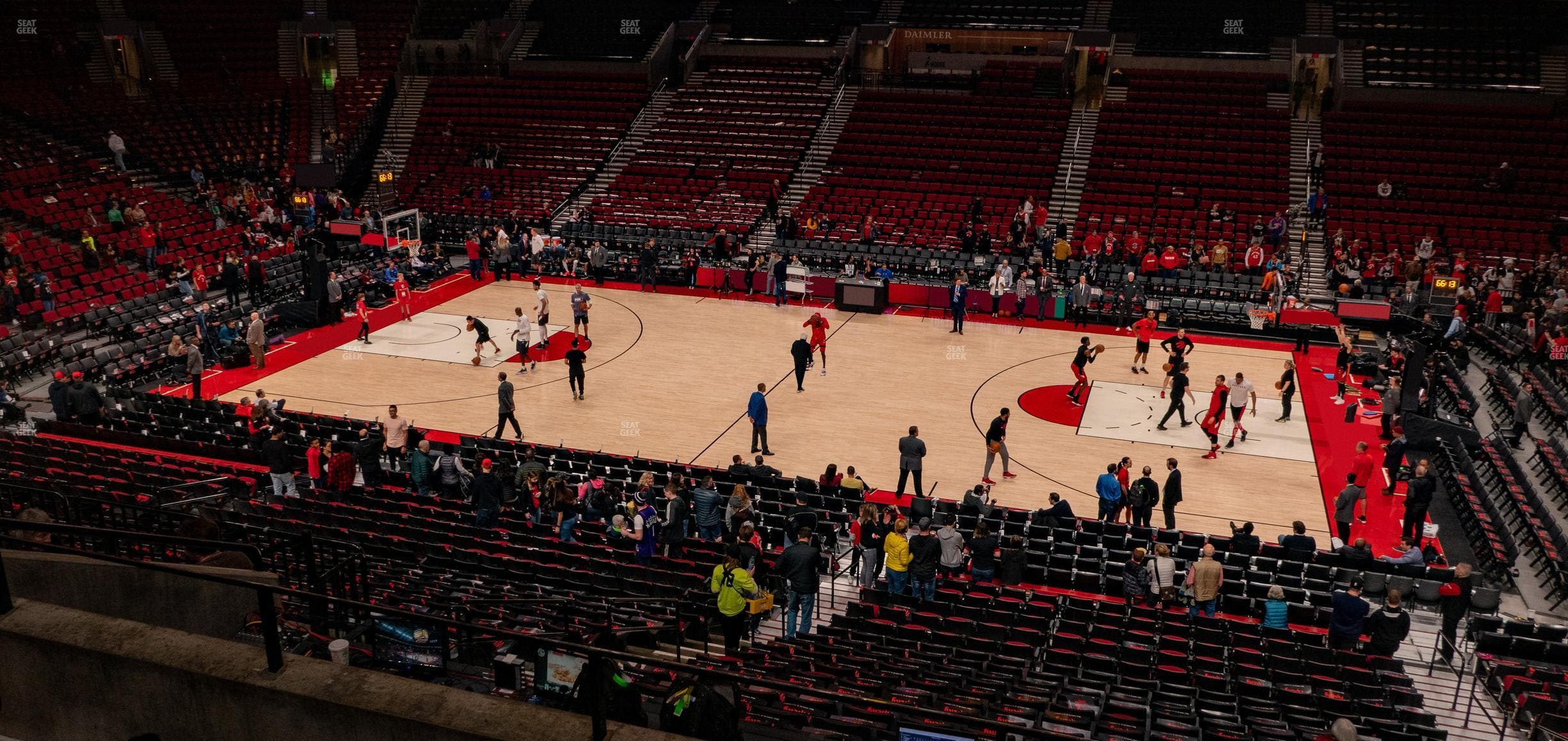 Moda Center - Section 215 Seat View