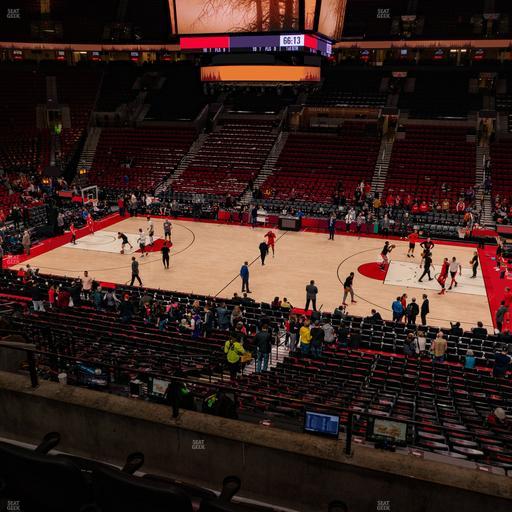 Moda Center - Section 215 Seat View
