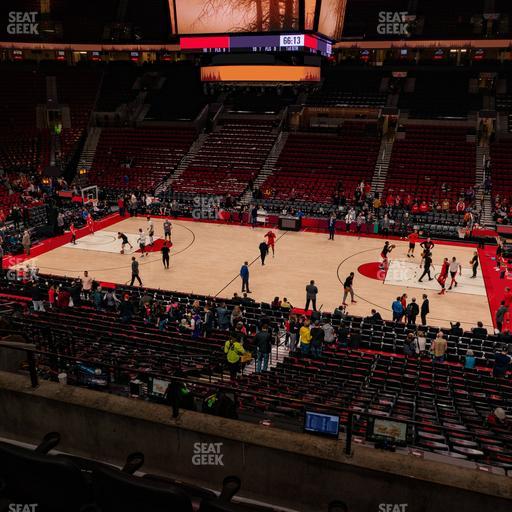 Moda Center - Section 215 Seat View