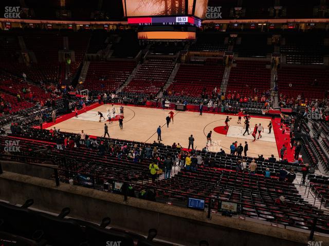 Moda Center - Section 215 Seat View