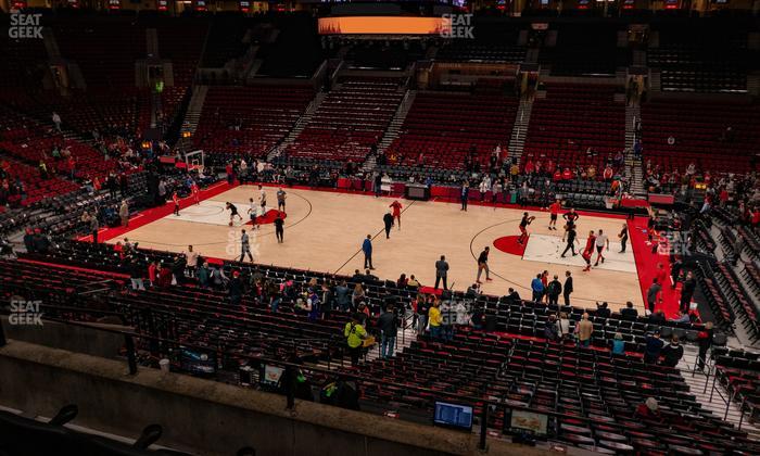 Moda Center - Section 215 Seat View