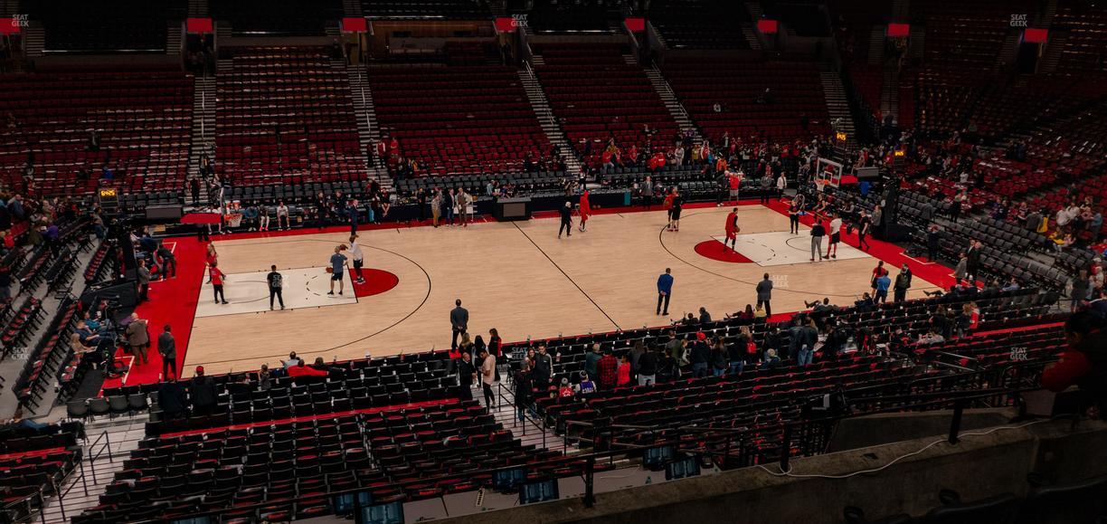 Moda Center - Section 217 Seat View