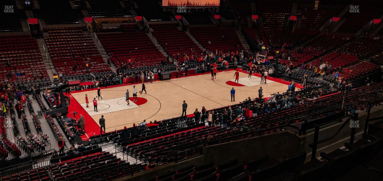 Moda Center - Section 218 Seat View