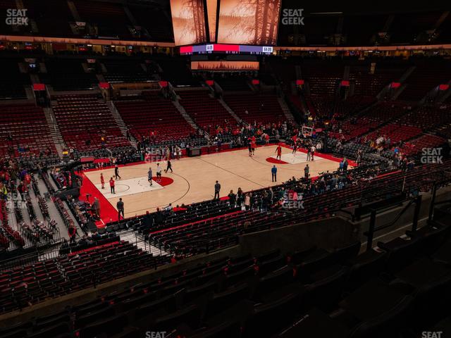 Moda Center - Section 218 Seat View