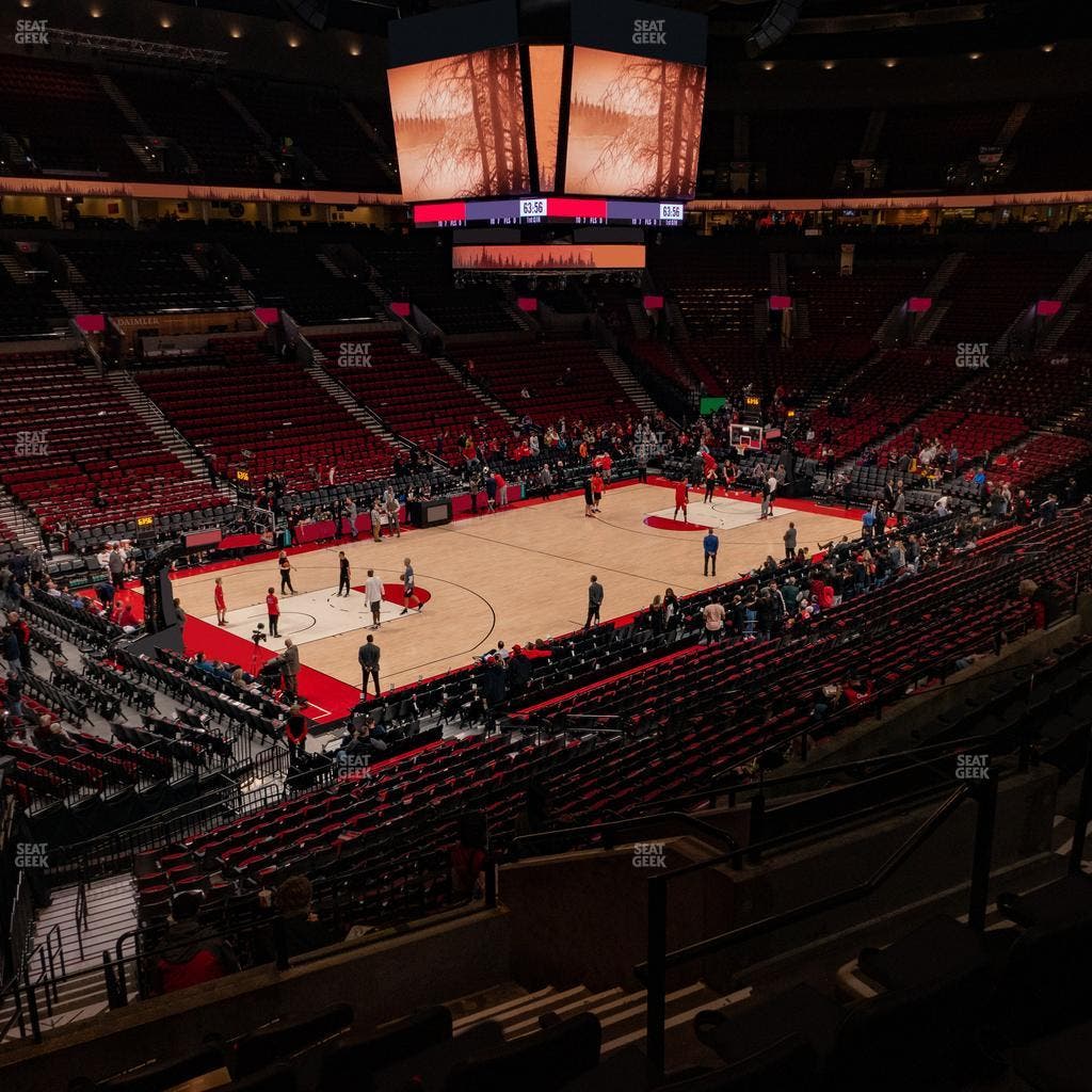 Moda Center - Section 219 Seat View