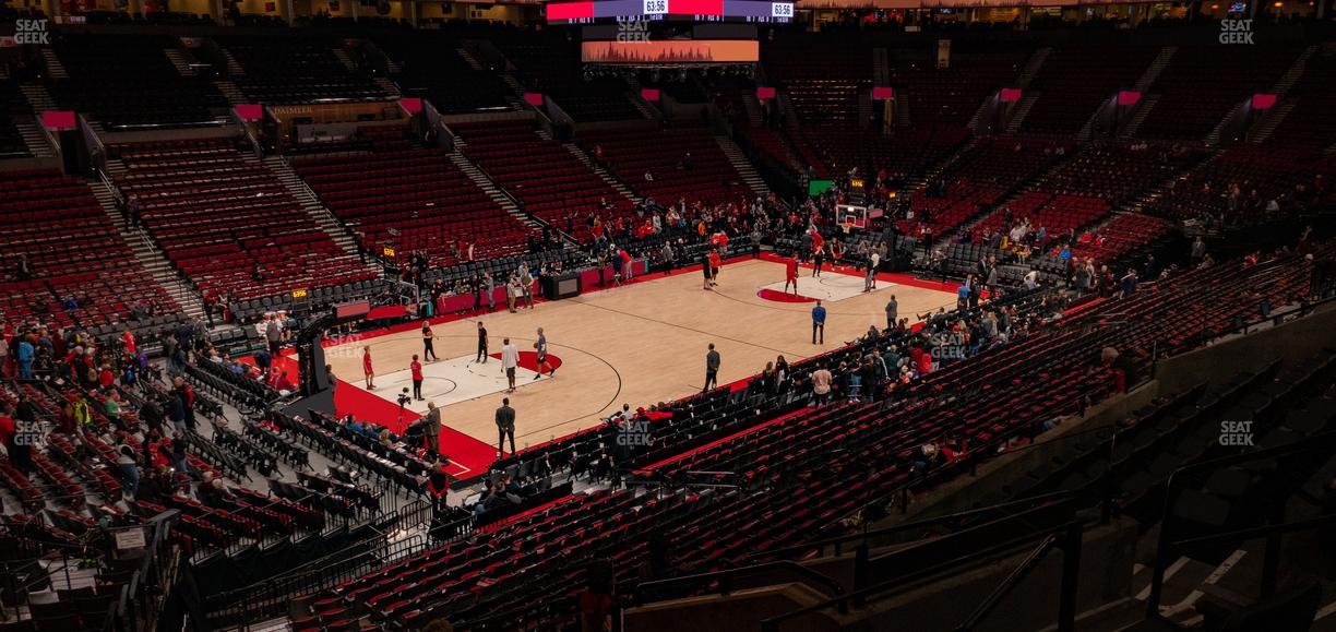 Moda Center - Section 219 Seat View