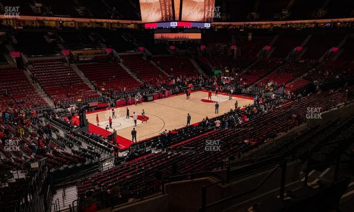 Moda Center - Section 219 Seat View