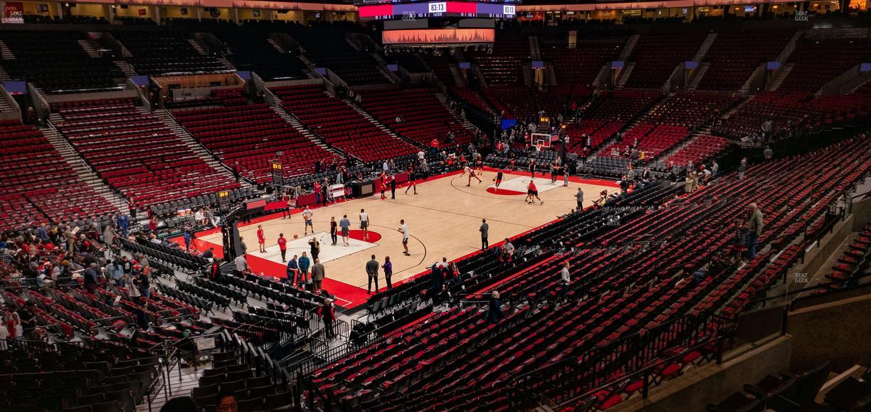 Moda Center - Section 220 Seat View