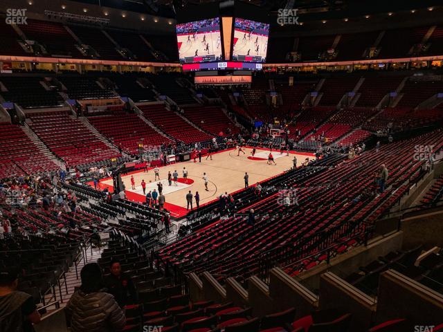Moda Center - Section 220 Seat View