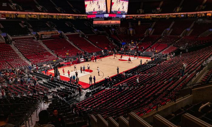 Moda Center - Section 220 Seat View