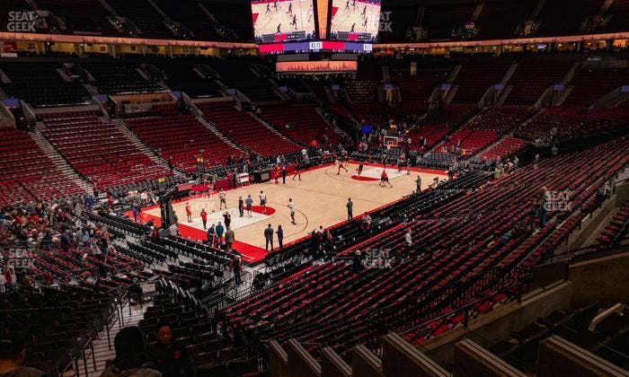 Moda Center - Section 220 Seat View