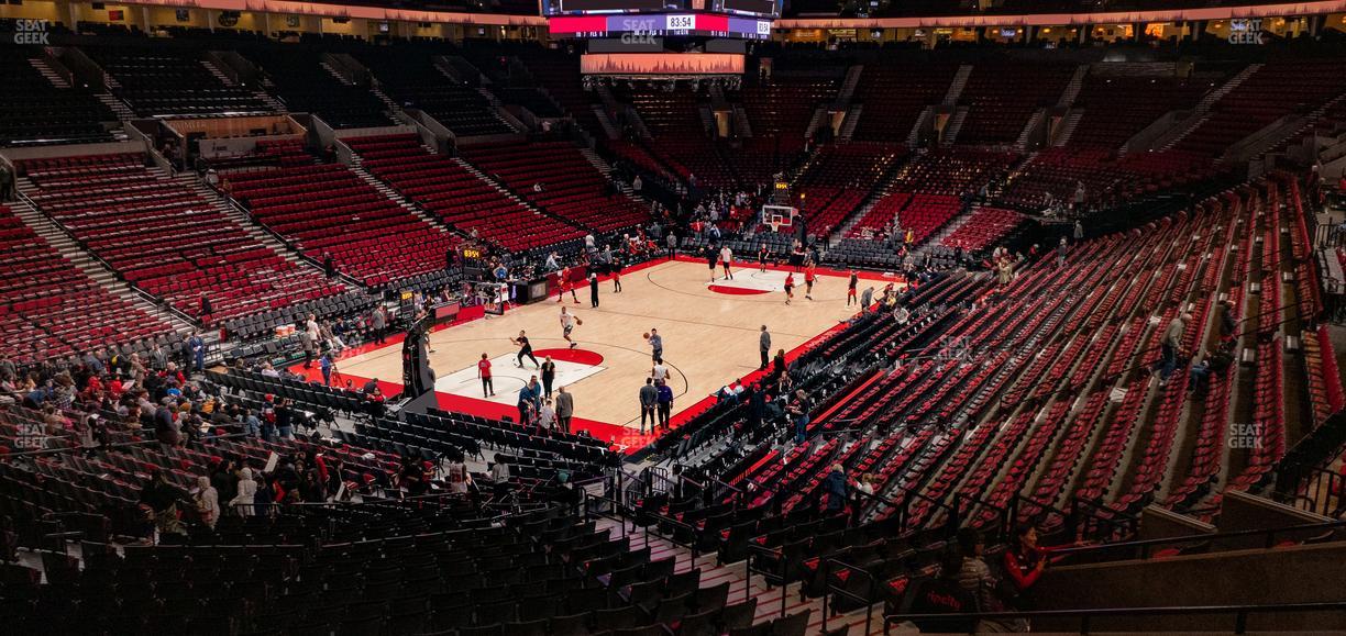 Moda Center - Section 221 Seat View