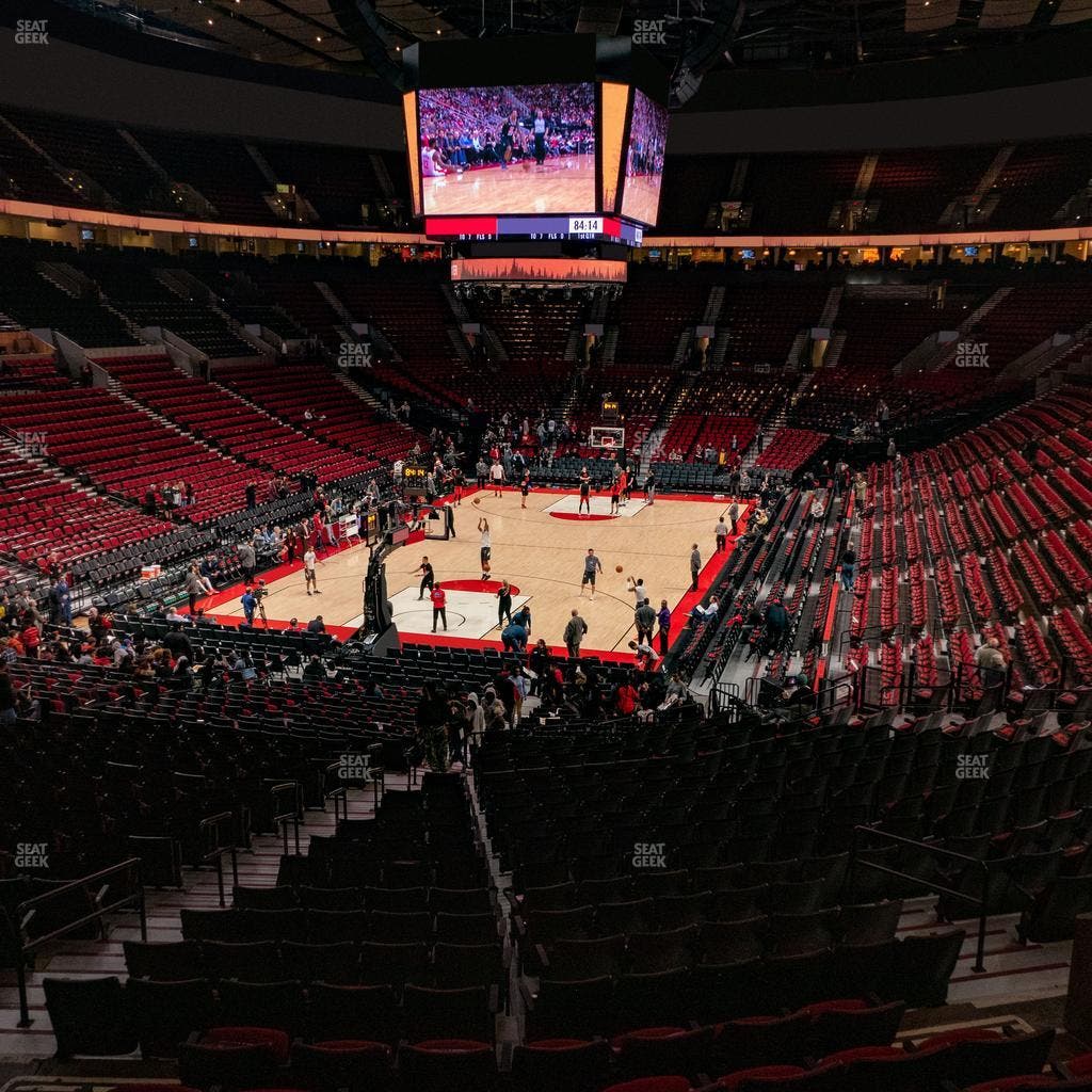 Moda Center - Section 222 Seat View