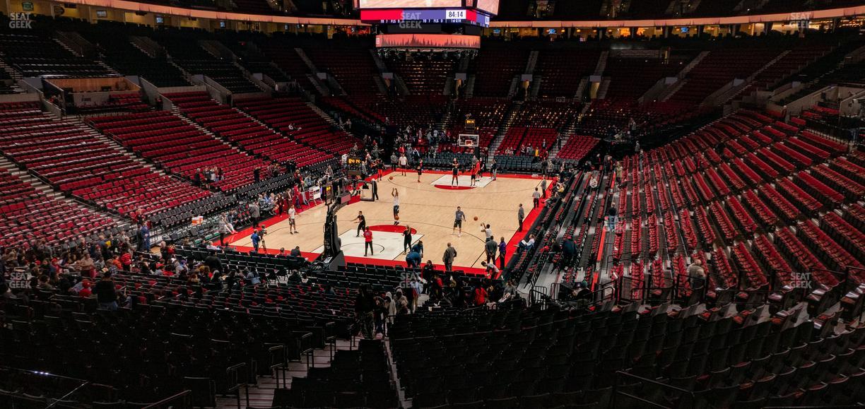 Moda Center - Section 222 Seat View