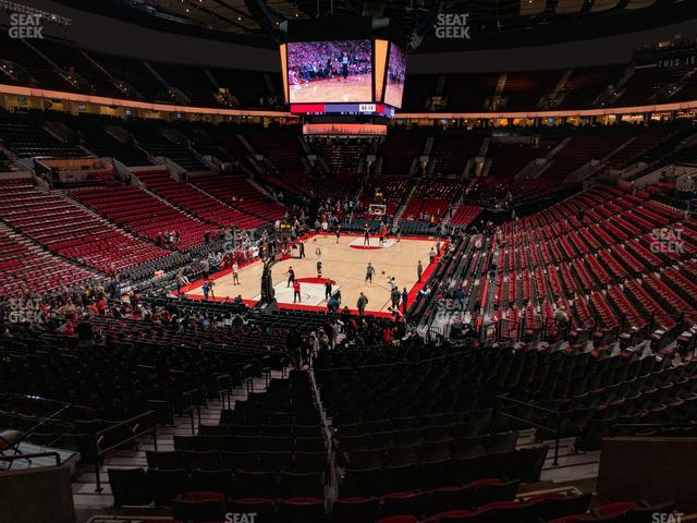Moda Center - Section 222 Seat View