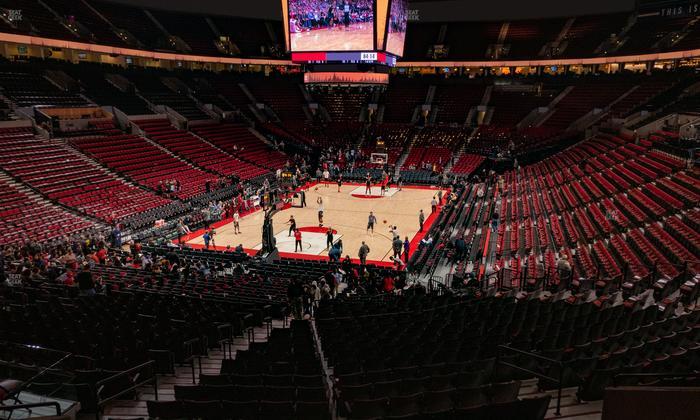 Moda Center - Section 222 Seat View