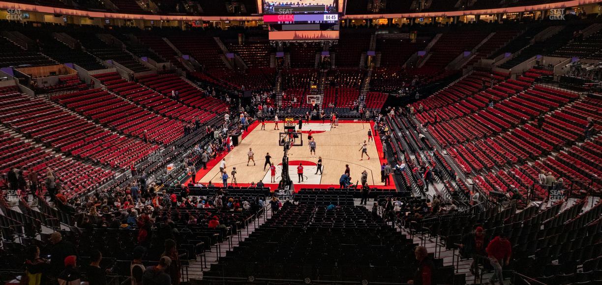 Moda Center - Section 223 Seat View
