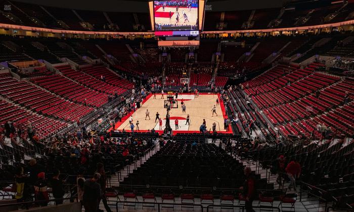 Moda Center - Section 223 Seat View