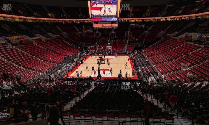Moda Center - Section 223 Seat View