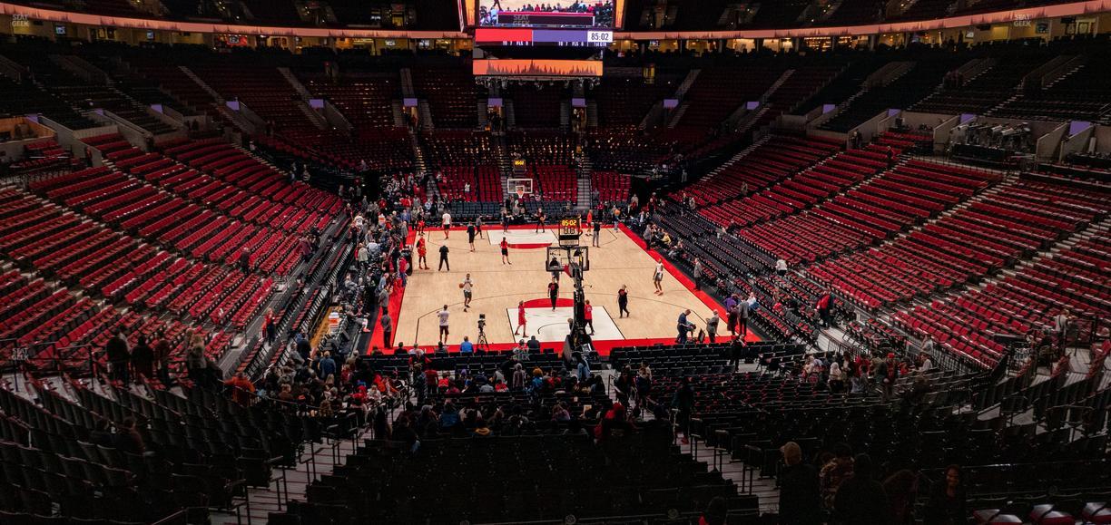 Moda Center - Section 224 Seat View