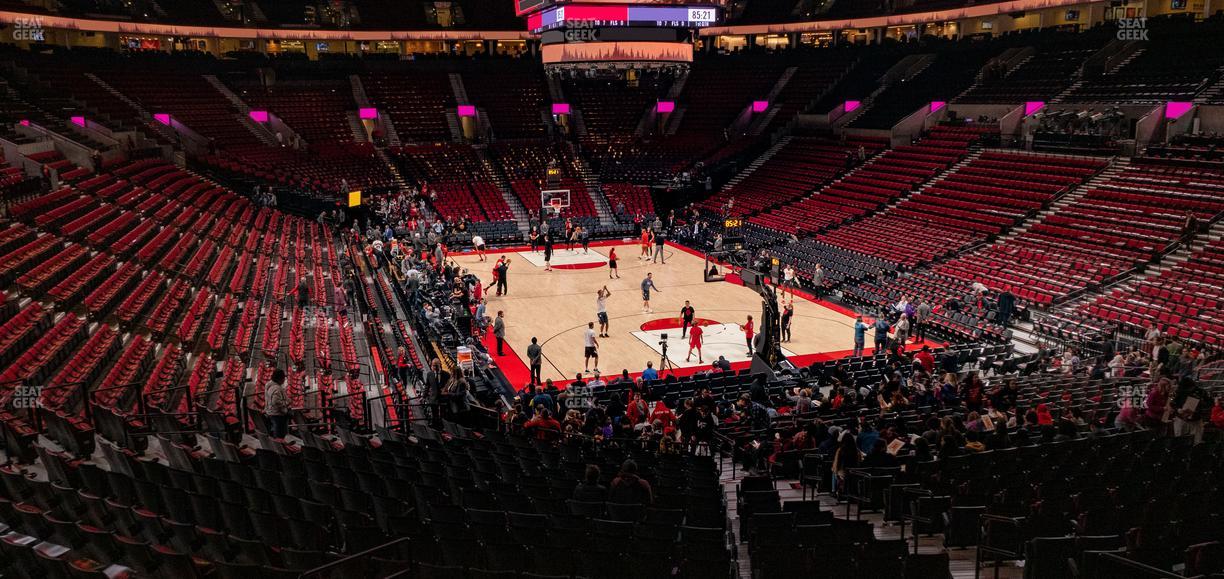 Moda Center - Section 225 Seat View