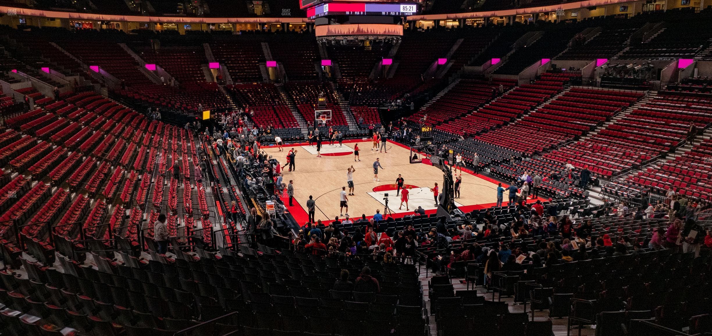 Moda Center - Section 225 Seat View
