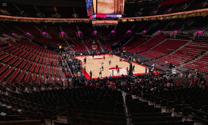 Moda Center - Section 225 Seat View