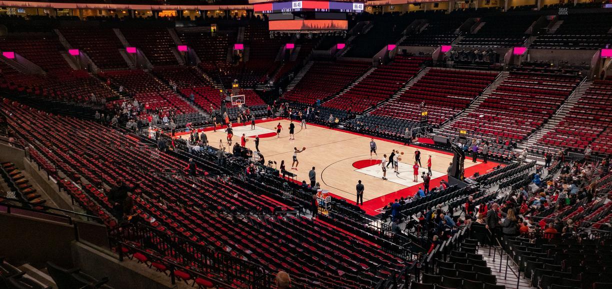 Moda Center - Section 227 Seat View